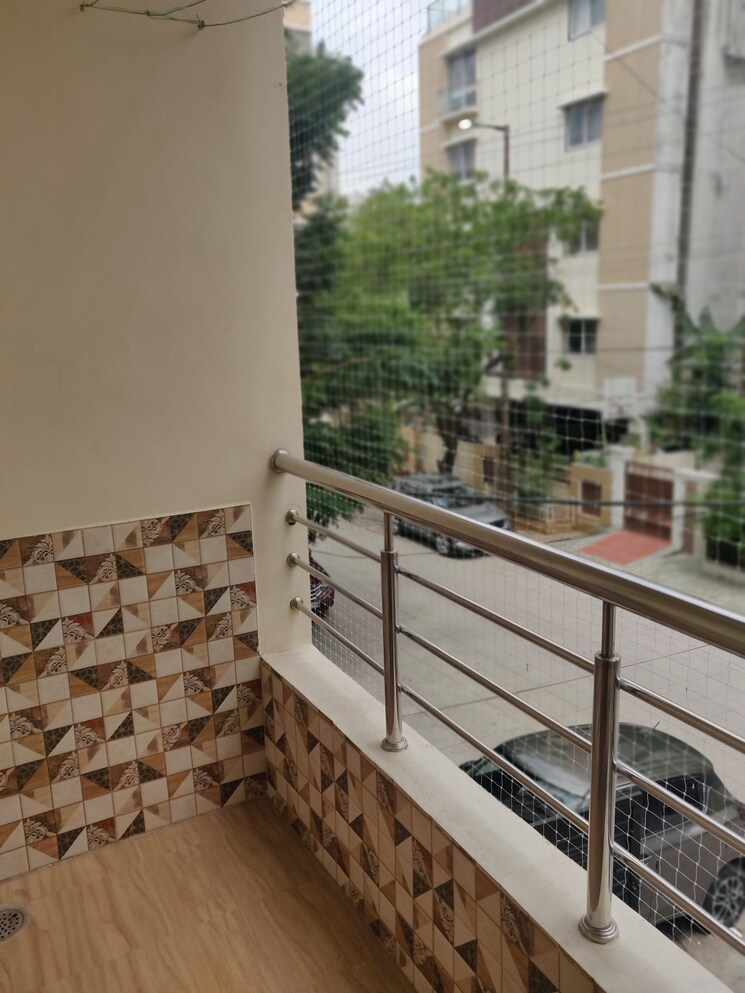 Balcony, sai-teja-hs-villa-apartment 3 Bedroom 1800 Sq.Ft. Apartment In Vijayanagar Colony Hyderabad 8782878