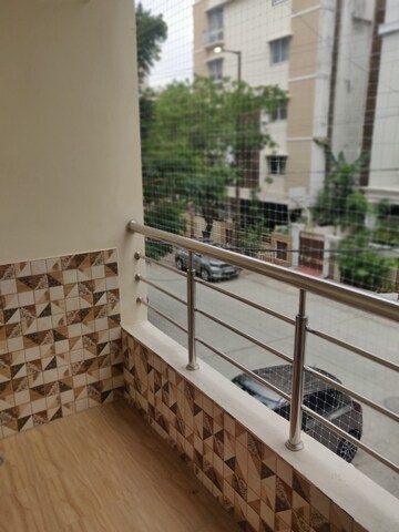Staircase in 3 BHK Apartment at Sai Teja HS Villa Apartment, Vijayanagar Colony – for Rent