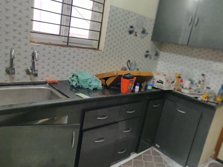 Kitchen, sai-teja-hs-villa-apartment 3 Bedroom 1800 Sq.Ft. Apartment In Vijayanagar Colony Hyderabad 8782878