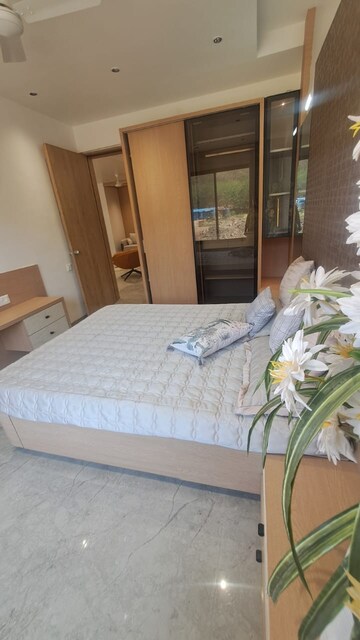 Bedroom in 2 BHK Apartment at Akshar Elementa, Wakad – for Sale