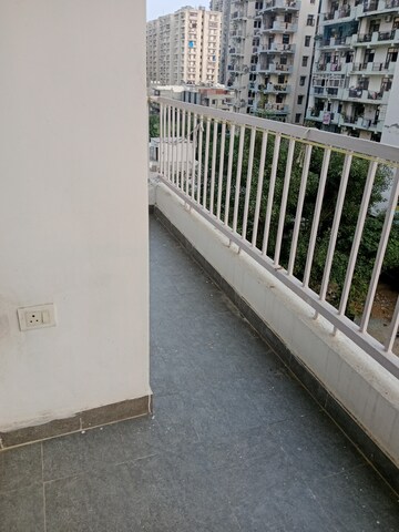 Balcony in 2.5 BHK Apartment at Royce Sentosa Parc, Raj Nagar Extension – for Rent