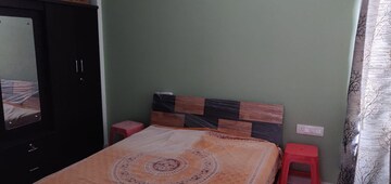 Bedroom in 2 BHK Apartment at Ajmera Casa Vyoma, Vastrapur – for Rent
