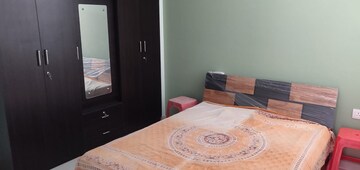 Bedroom in 2 BHK Apartment at Ajmera Casa Vyoma, Vastrapur – for Rent