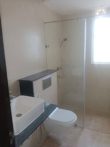 Bathroom in 3 BHK Apartment at Aliens Space Station, Tellapur – for Rent