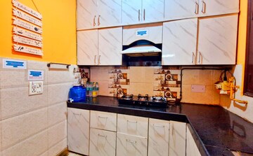 Kitchen in 4 BHK Builder Floor at Niti Khand ii – for Rent
