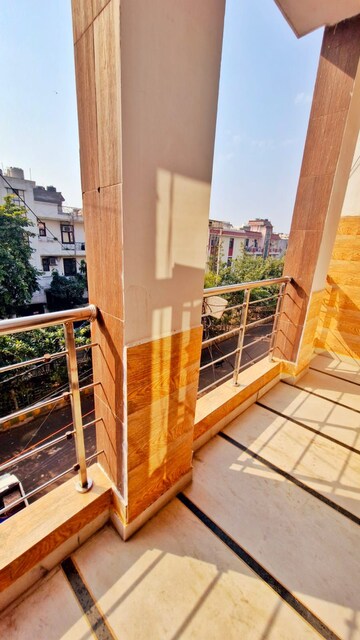 Balcony in 4 BHK Builder Floor at Niti Khand ii – for Rent