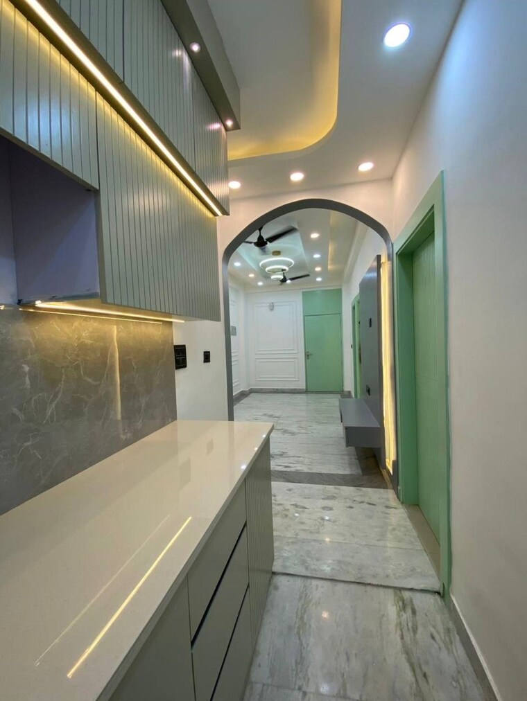 Kitchen, niti khand ii 3 Bedroom 1450 Sq.Ft. Builder Floor In Niti Khand ii Ghaziabad 8782939