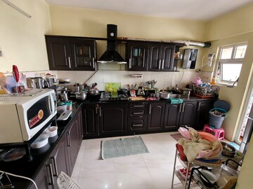 Kitchen in 3 BHK Apartment at Salarpuria Serenity, Hsr Layout – for Rent