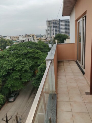 Balcony in 2 BHK Apartment at Hill View Banjara Hills, Banjara Hills – for Rent