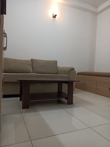 Living Room in 1 BHK Apartment at Brigade Cornerstone Utopia Eden, Varthur – for Sale