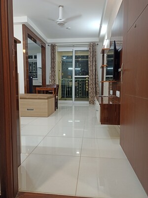 Living Room in 1 BHK Apartment at Brigade Cornerstone Utopia Eden, Varthur – for Sale