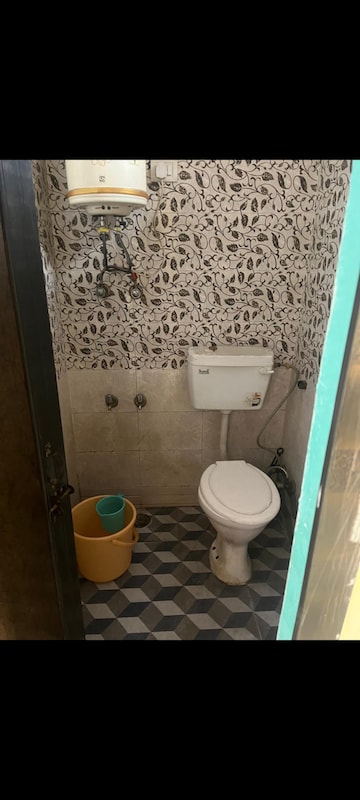 Bathroom in 1 RK Apartment at Sarita Vihar Pocket-C RWA, Sarita Vihar – for Rent