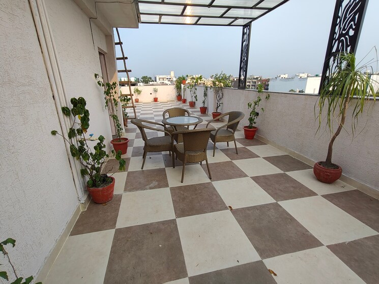 Master Bedroom, palm-residency-chhatarpur 1 Bedroom 750 Sq.Yd. Builder Floor In Chattarpur Delhi 8783021