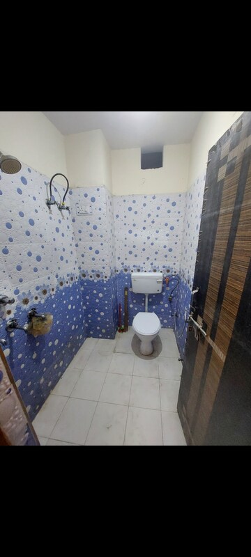 Bathroom in 1 RK Apartment at Aadharshila Apartment, Sarita Vihar – for Rent
