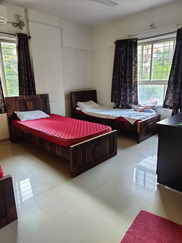 Bedroom, padmaksh-apartments 2 Bedroom 1000 Sq.Ft. Apartment In Pashan Pune 8783068