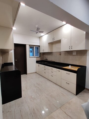 Kitchen in 3 BHK Apartment at Rachana My World, Baner – for Rent