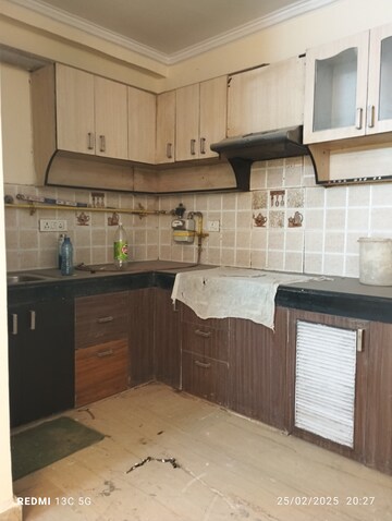 Kitchen in 2 BHK Builder Floor at Saket – for Rent