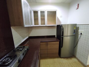 Kitchen in 3 BHK Builder Floor at Shivalik Colony – for Rent