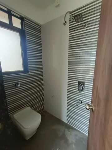 Bathroom in 2 BHK Apartment at Neminath Nemi Bhavan, Goregaon West – for Rent