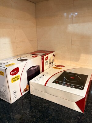 Kitchen in Studio Apartment at Okay Plus Solitaire Suites, Ramnagariya – for Sale