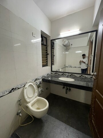 Bathroom in 2 BHK Apartment at Malad East – for Rent