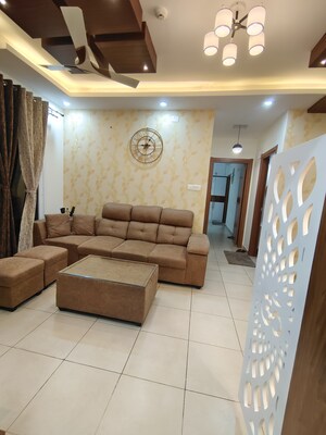 Living Room in 2.5 BHK Apartment at Bhartiya Nikoo Homes, Thanisandra Main Road – for Sale