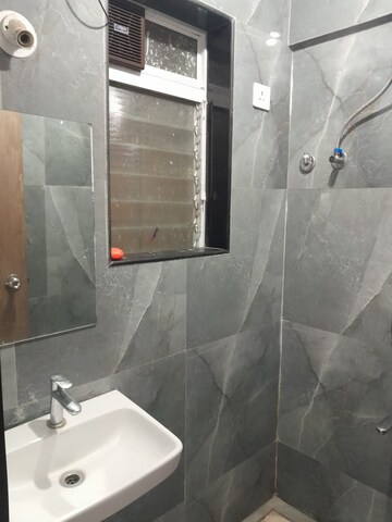 Bathroom in 1 RK Apartment at Shraddha Pinnacle, Vikhroli East – for Rent
