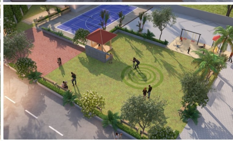 Garden, new mankapur 2 Bedroom 1111 Sq.Ft. Apartment In New Mankapur Nagpur 8783305