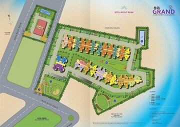 Master Plan in 2 BHK Apartment at SG Grand, Raj Nagar Extension – for Sale