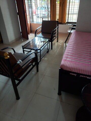 Living Room in 1 RK Apartment at Roop Darshani, Juhu Road – for Rent