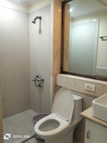 Bathroom in 2 BHK Apartment at Hiranandani Villa Grand, Ghodbunder Road – for Rent