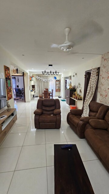 Living Room in 3 BHK Apartment at Khajaguda – for Rent