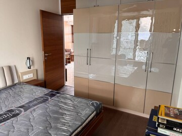 Bathroom in 3 BHK Apartment at Juhu Residency, Juhu – for Rent