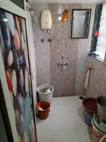 Bathroom in 1 BHK Apartment at Dombivli West – for Rent