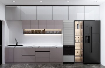 Kitchen in 4 BHK Apartment at DDA Delhi Dwarka Awas Yojna, Sector 21 Dwarka – for Rent