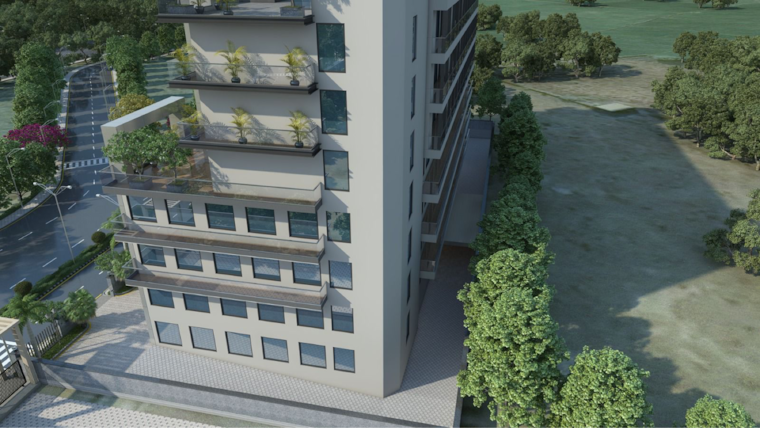 Exterior View, uniwest-hub Studio 525 Sq.Ft. Apartment In Gaur Yamuna City Greater Noida 8783577