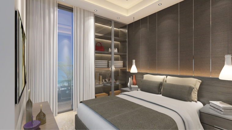 Living Room, uniwest-hub Studio 525 Sq.Ft. Apartment In Gaur Yamuna City Greater Noida 8783577