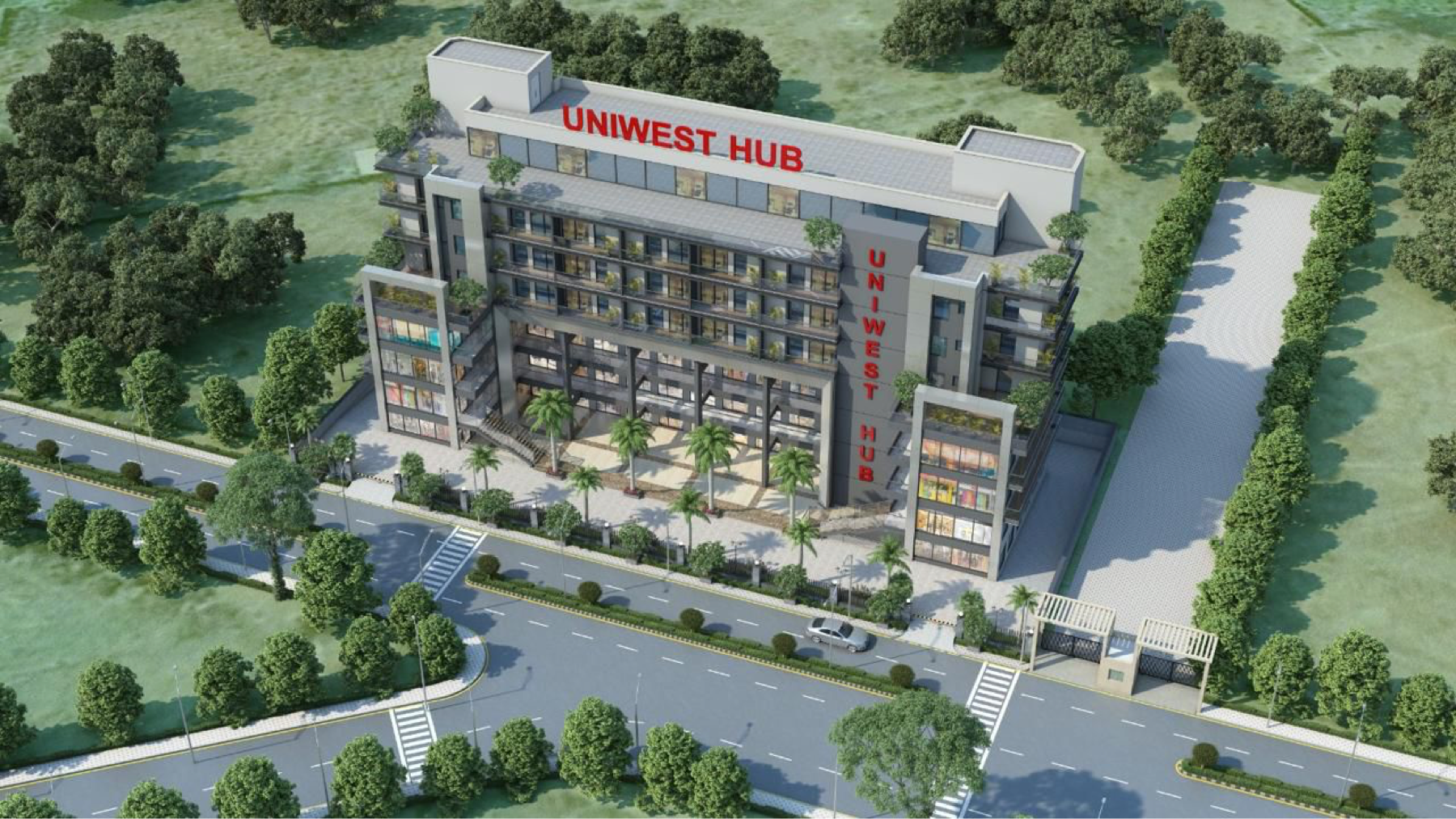 Studio  525 Sq.Ft. Apartment in Uniwest Hub