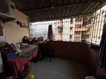 Living Room in 2 BHK Apartment at Neel Orchid CHS, Khanda Colony – for Rent