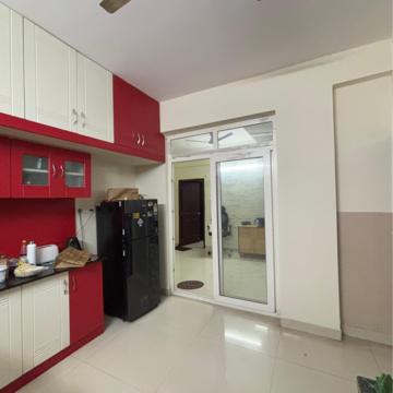 Kitchen in 3 BHK Builder Floor at Madhapur – for Rent