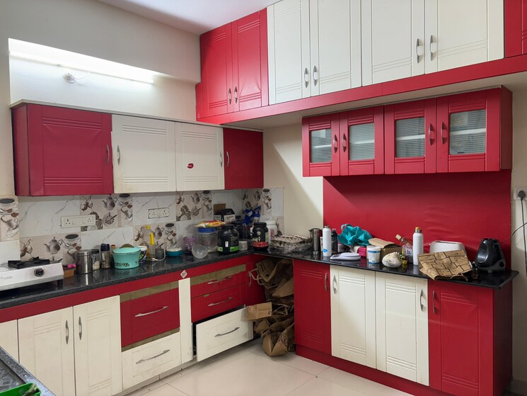 Kitchen, madhapur 3 Bedroom 1800 Sq.Ft. Builder Floor In Madhapur Hyderabad 8783580