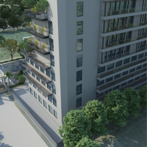  Shop – Exterior View View at Uniwest Hub, Gaur Yamuna City - for Sale