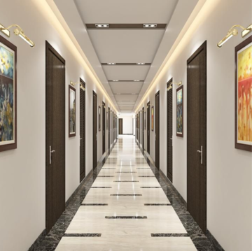 Building Lobby in  Shop at Uniwest Hub, Gaur Yamuna City – for Sale