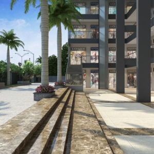 Balcony in  Shop at Uniwest Hub, Gaur Yamuna City – for Sale