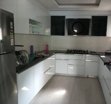 Kitchen in 3 BHK Builder Floor at Shikshak Vihar, Pratap Vihar – for Rent