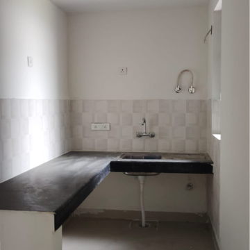 Kitchen in 1 BHK Apartment at Aditya Urban Homes, Shahpur Bamheta – for Rent