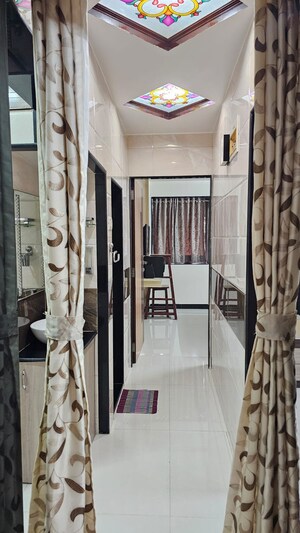 Staircase in 2 BHK Apartment at Agrasen Tower CHS, Khopat – for Sale