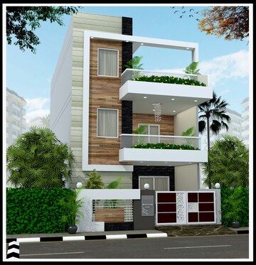 6 BHK Independent House – Exterior View View at Alpha Ii Greater Noida - for Sale