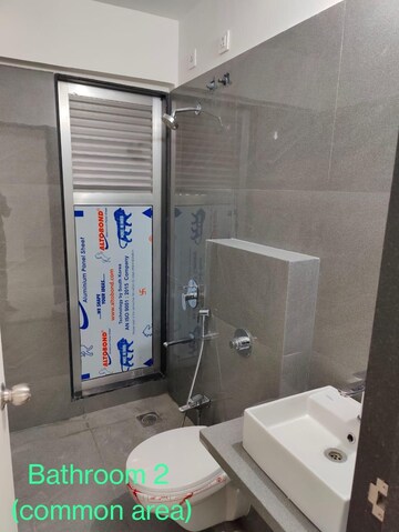 Bathroom in 2 BHK Apartment at Mayfair The View, Vikhroli West – for Rent