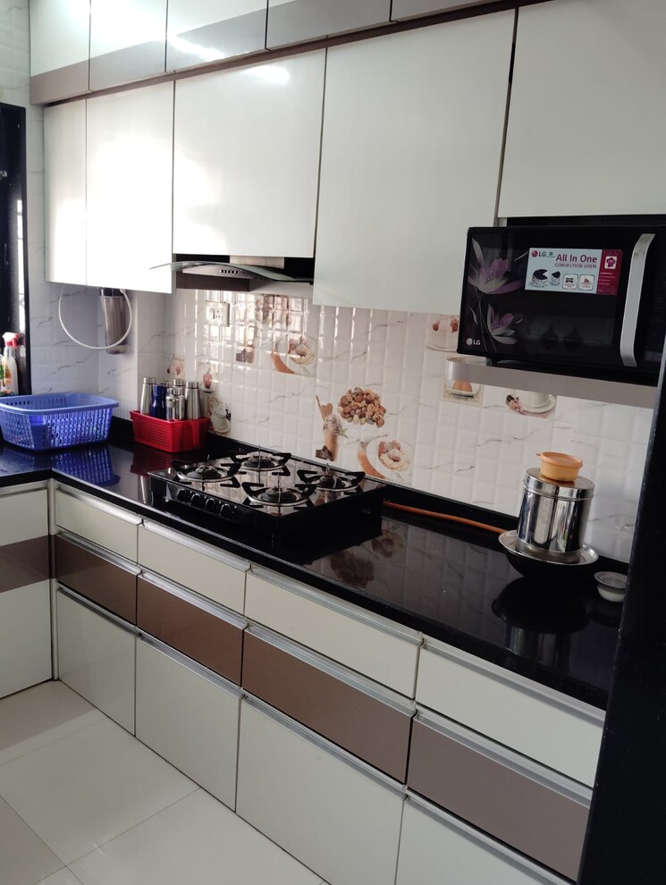 Kitchen, puraniks-kavya-dhara-chs 1 Bedroom 464 Sq.Ft. Apartment In Dhokali Thane 8783782